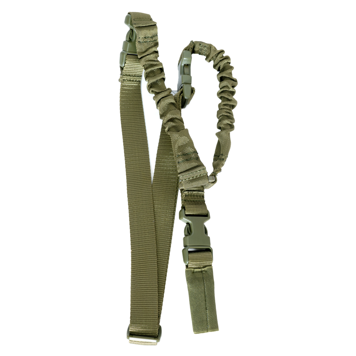 ONE POING TACTICAL BUNGEE SLING OD GREEN