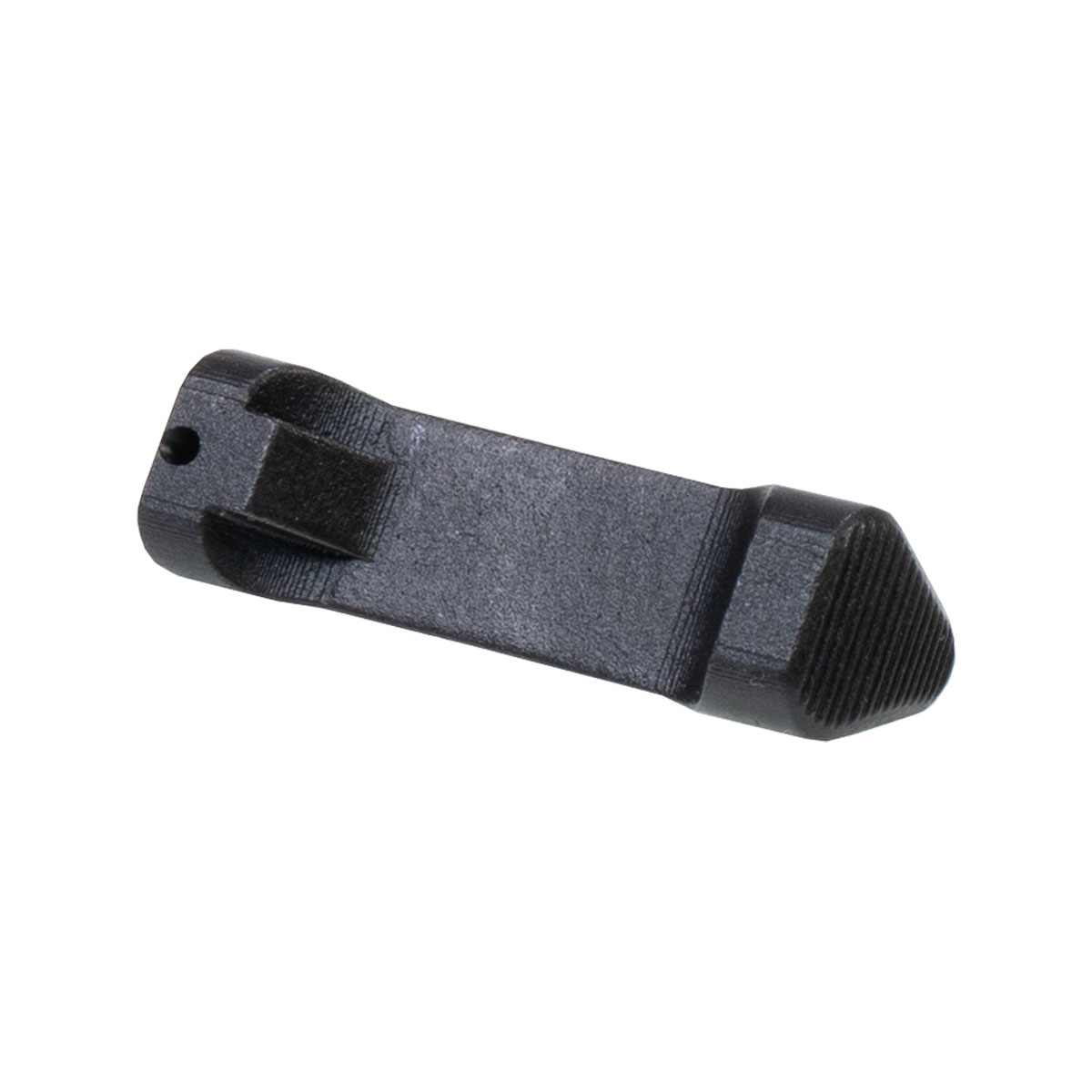 Wilson Combat Wilson combat Magazine Catch, WCP320, Extended, Precision Printed, Stainless, Black Nitride, 9/357/40 Cal, Drop-in