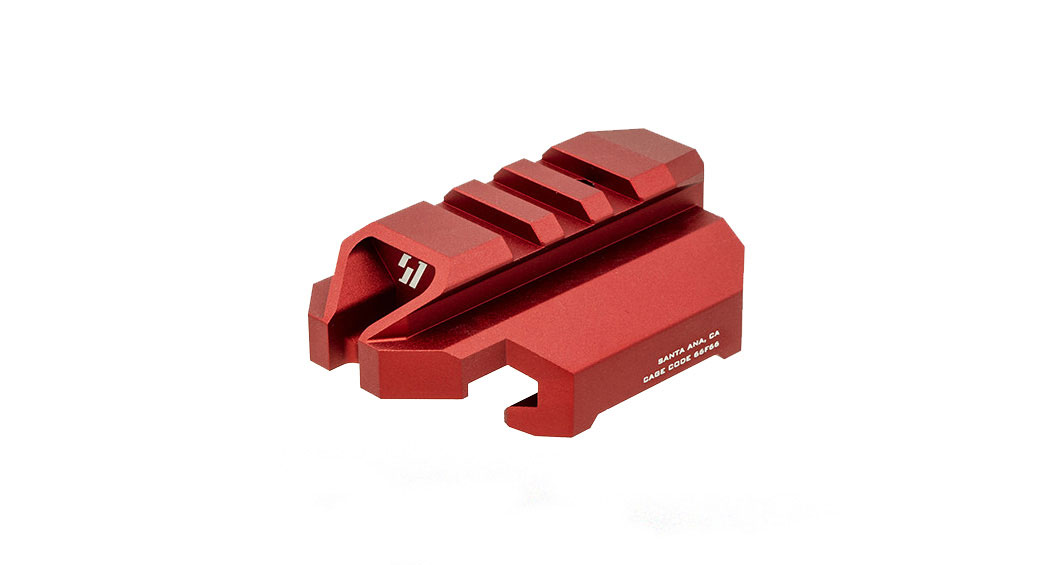  Strike Industries Stock Adapter Back Plate for CZ Scorpion® EVO 3 - Red