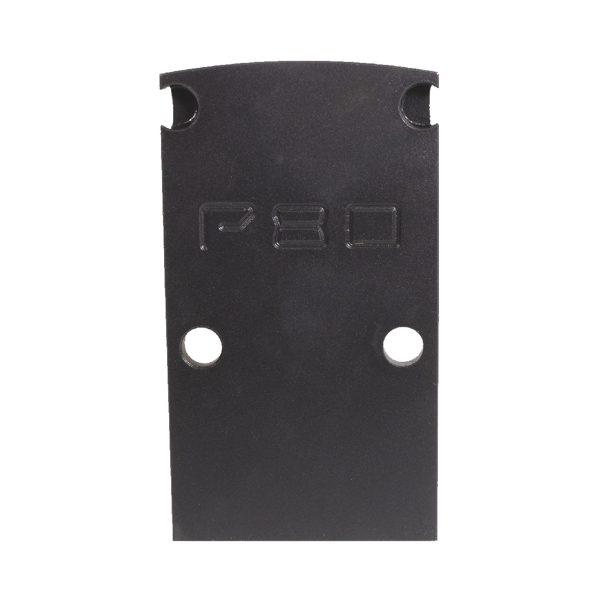 Polymer80 OCS Optic Cover Plate, Black Nitride – Blank Plate for RMR-Cut Pistol Slides