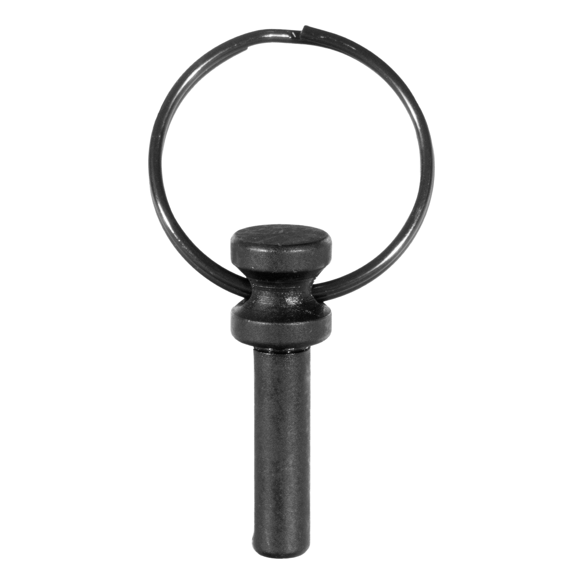 Guntec AR-15 QD Rear Takedown Pin with Swivel Ring, Black