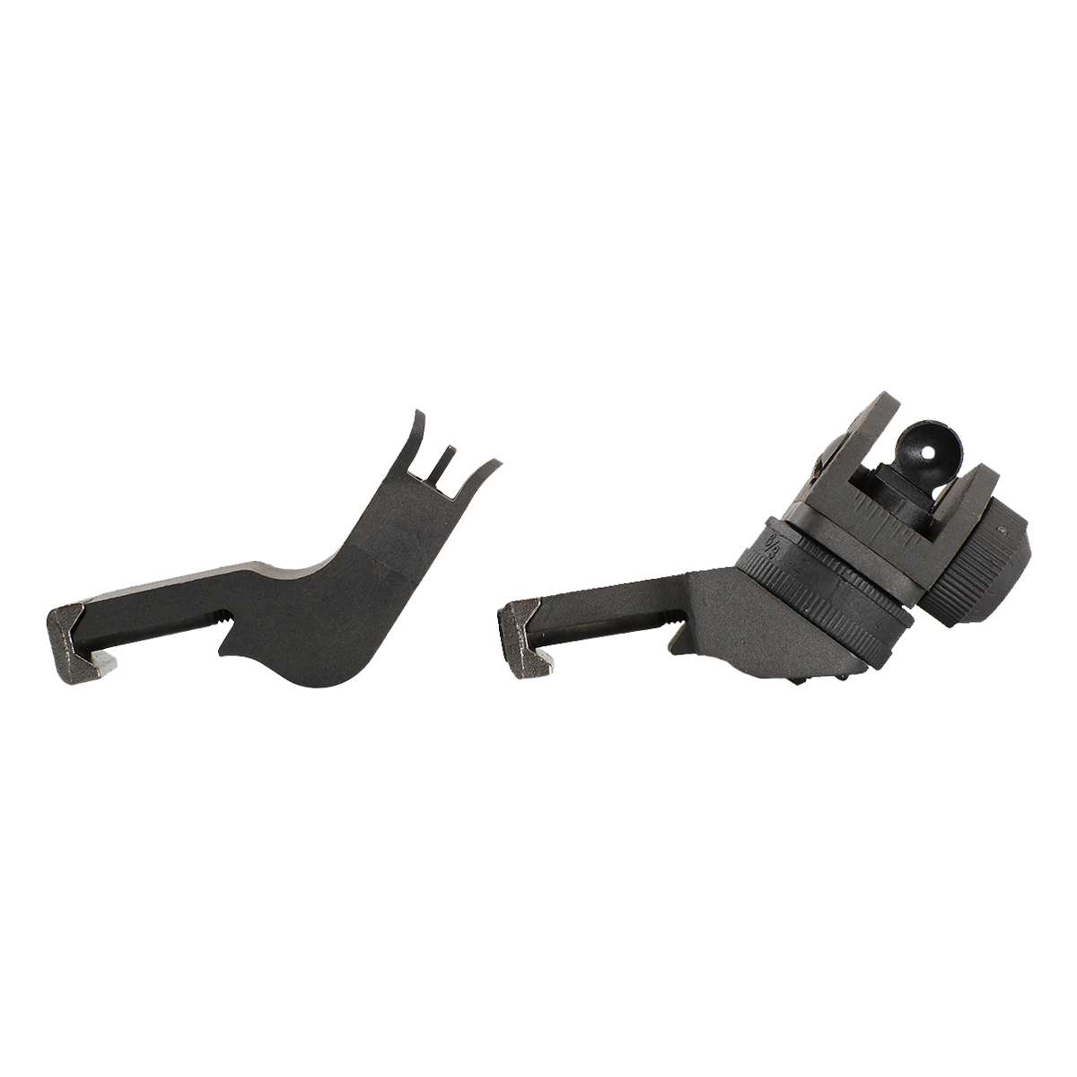 Rapid Transition 45-Degree Offset Front and Rear Sight Set, Glass-Filled Polymer