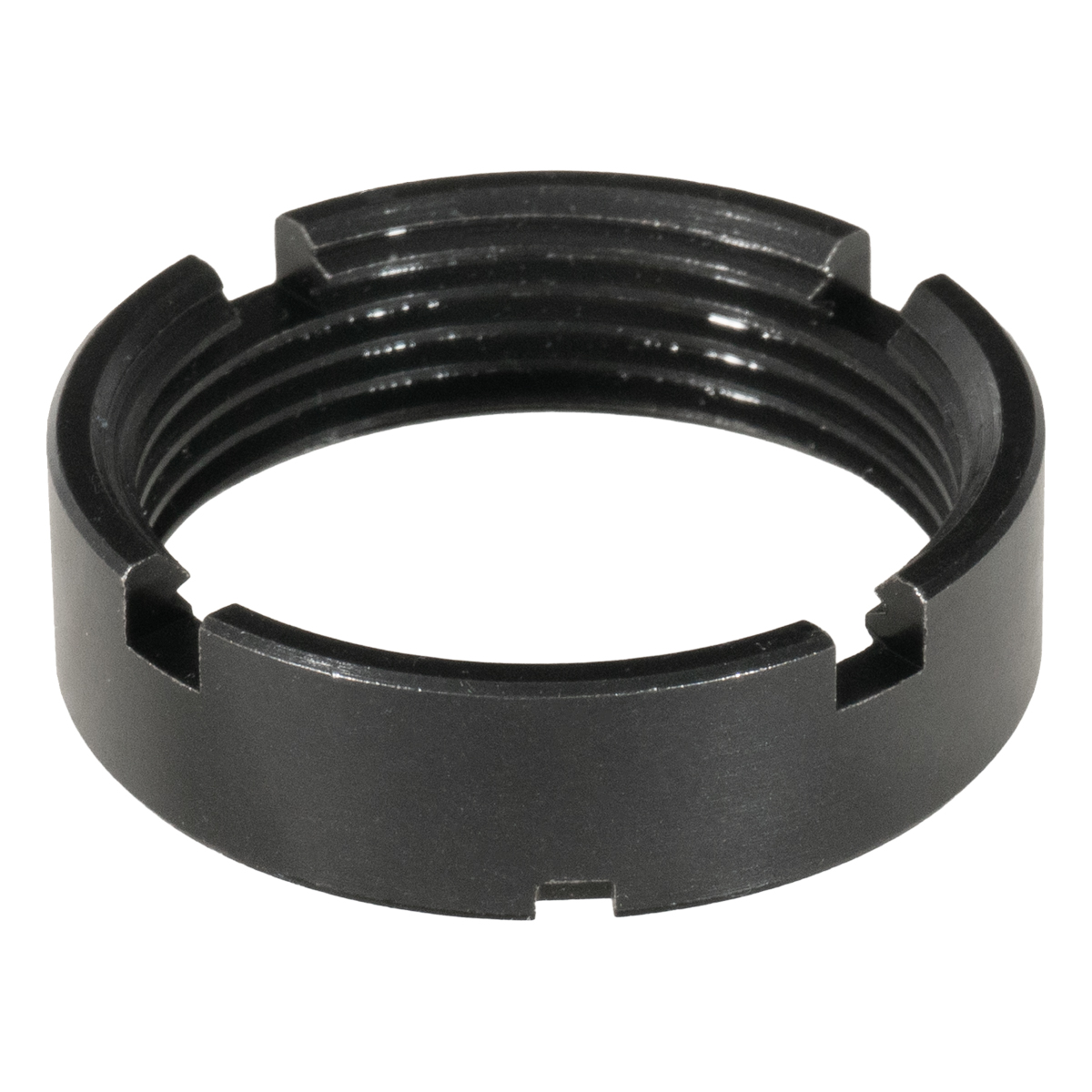 Davidson Defense AR-15 Mil-Spec Carbine Castle Nut, Black