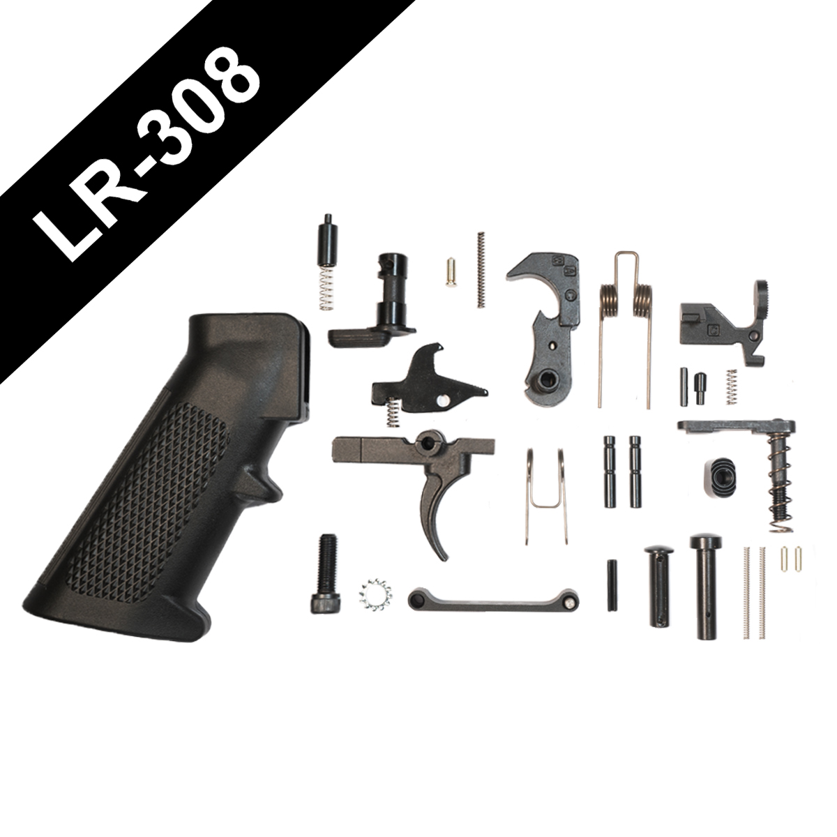 Recoil Technologies LR-308 / AR-10 Mil-Spec Quality Lower Parts Kit (LPK)