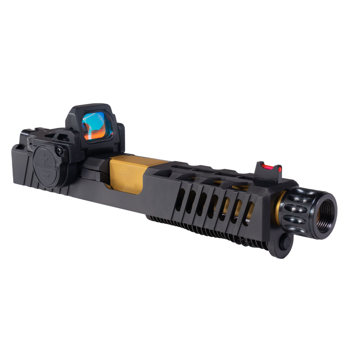 MMC 'Fovea w/ VISM FlipDot Pro' 9mm Complete Slide Kit - Glock 19 Gen 1-3 Compatible