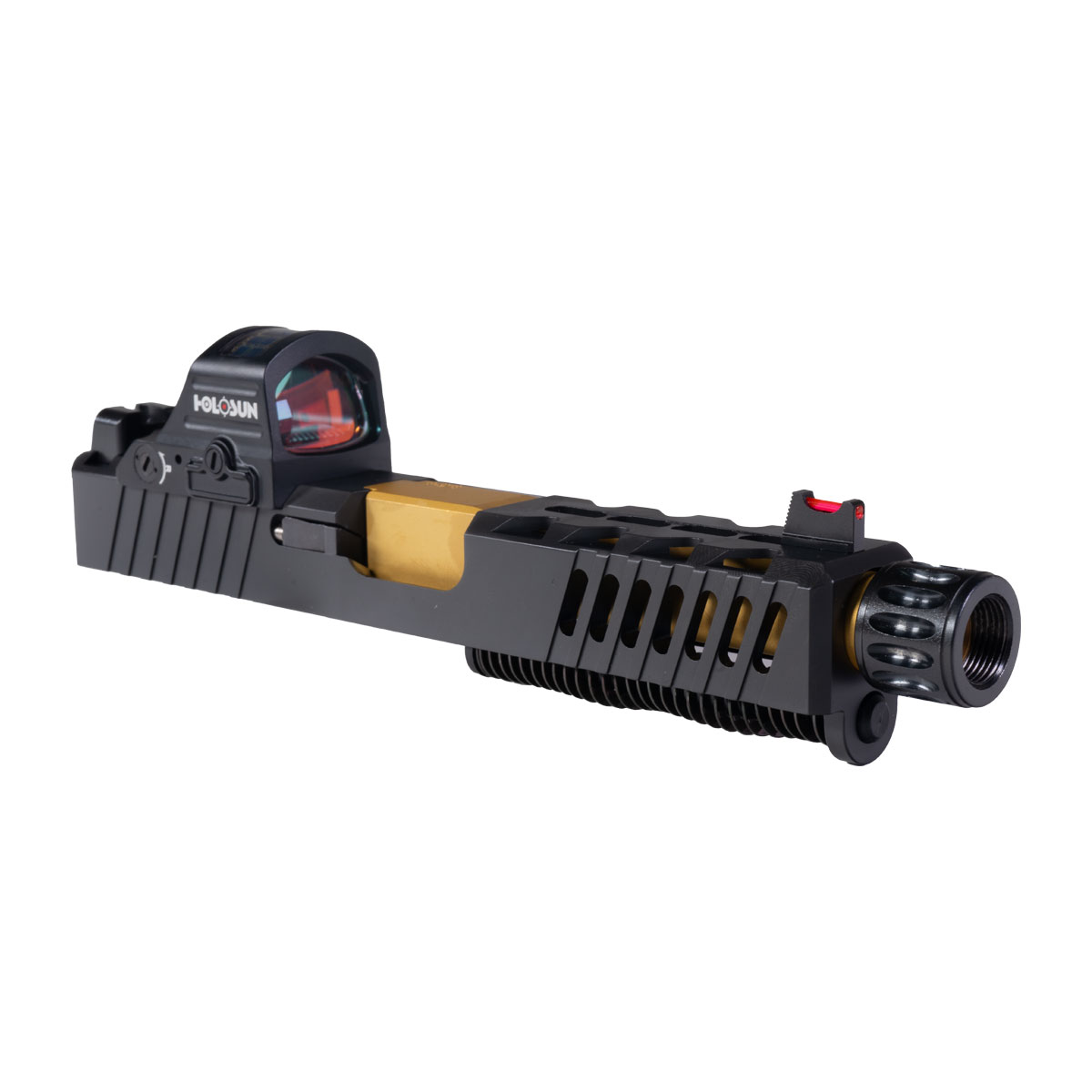 OTD 'Festina Lente w/ HS507C-X2 Red Dot' 9mm Complete Slide Kit - Glock 19 Gen 1-3 Compatible