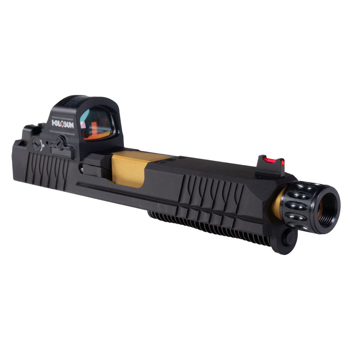 DDS 'Fiat Lux w/ HS507C-X2 Red Dot' 9mm Complete Slide Kit - Glock 19 Gen 1-3 Compatible