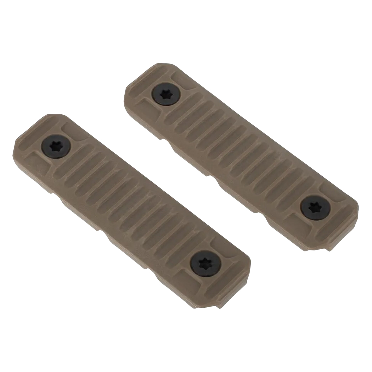 Strike Industries M-LOK Cable Management Rail Covers - Long - FDE - 2 Piece Set