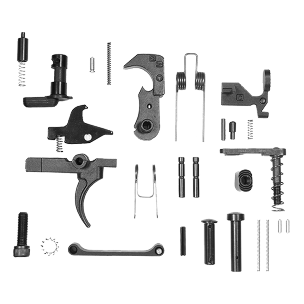 Davidson Defense AR-15 Mil-Spec 31-Piece Lower Parts Kit w/ Complete FCG, No Pistol Grip