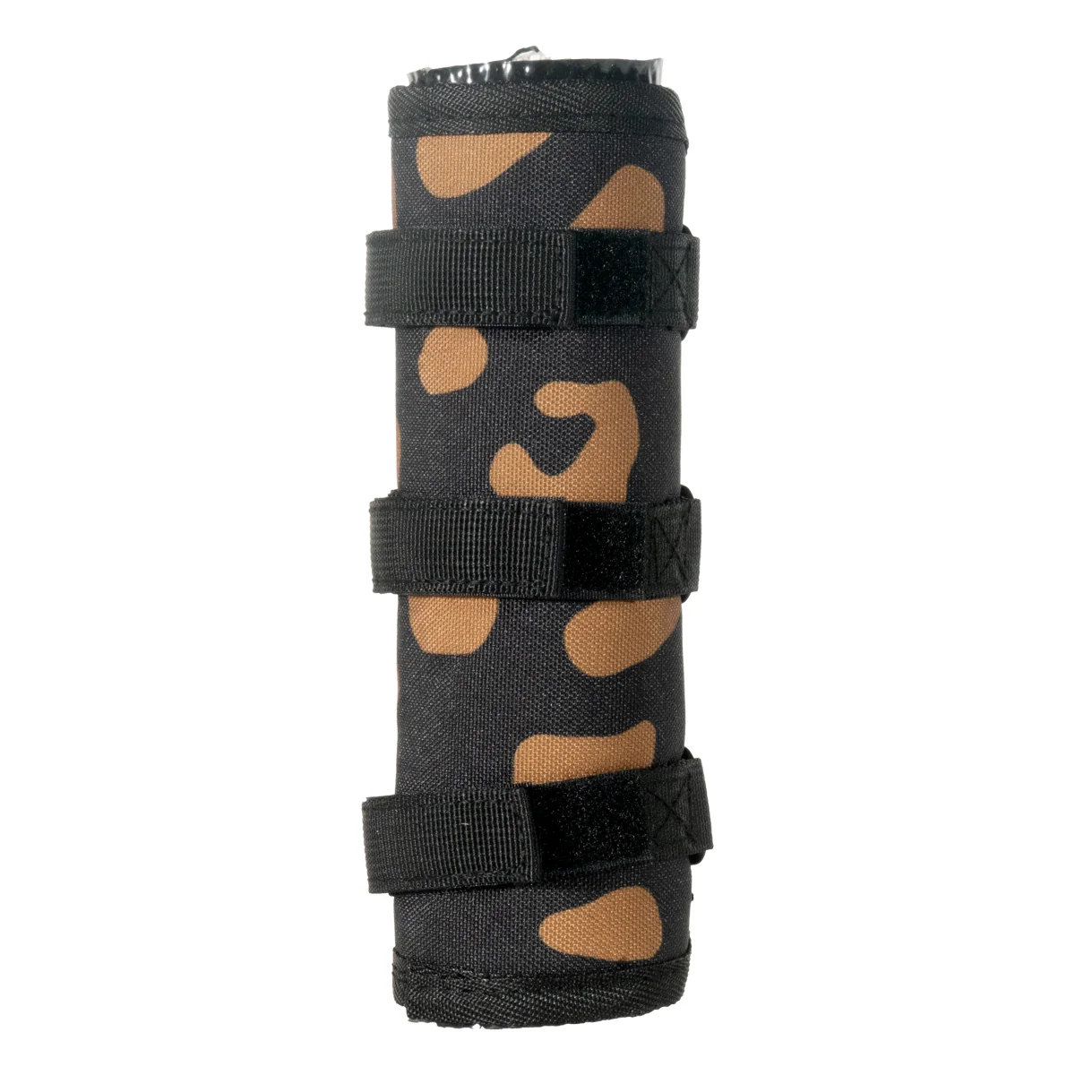 Davidson Defense 7.5-inch Burn Proof Micro Fiber Suppressor Cover, Black Camo, Adjustable Strap Design