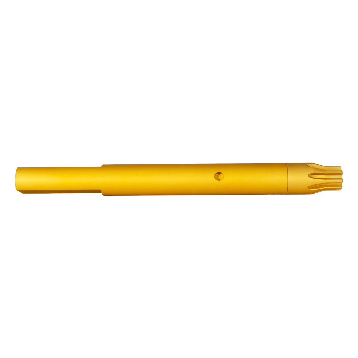AR-10 Reaction Rod, Aluminum Construction, Gold Anodized Finish