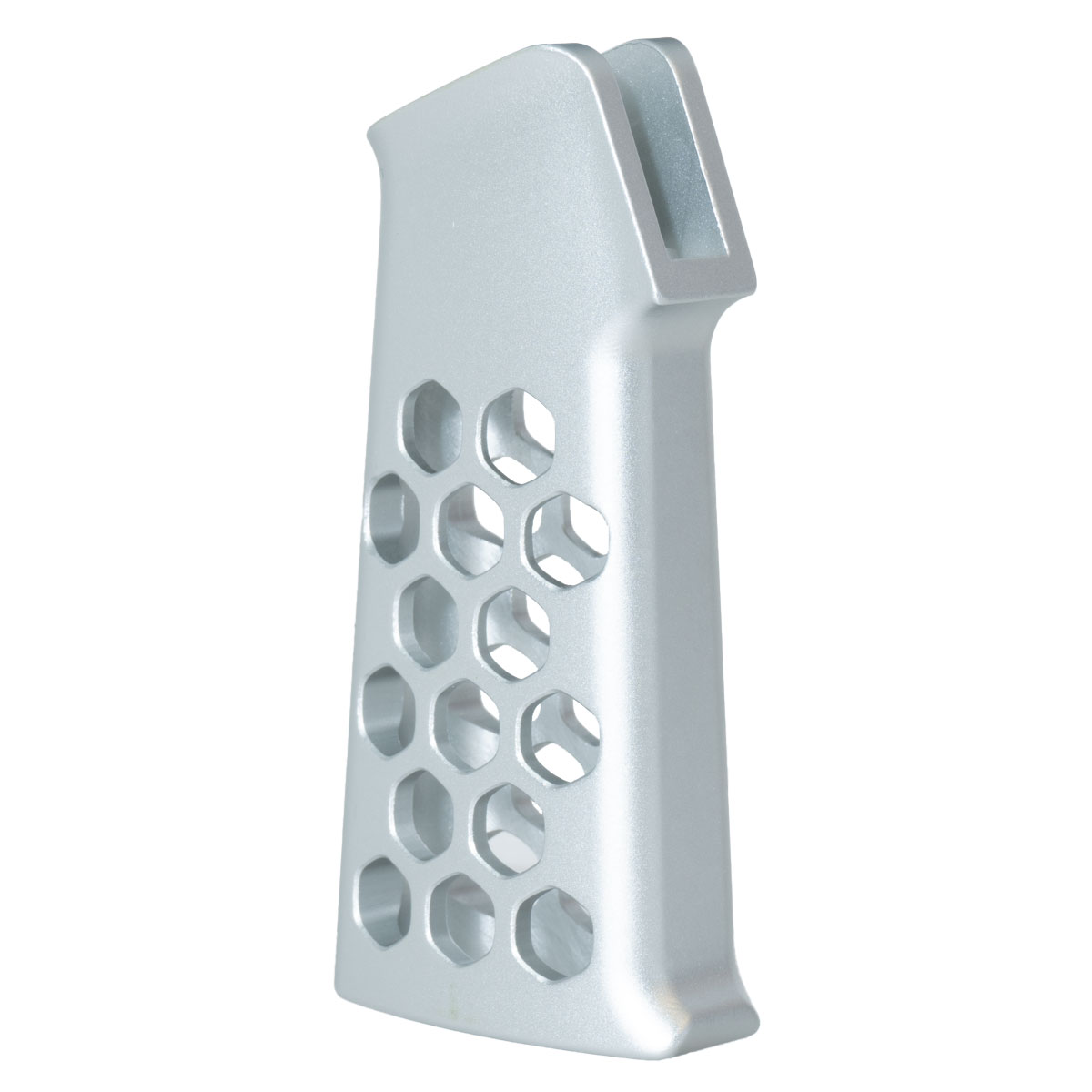 Airlite Series Skeletonized Aluminum Pistol Grip - Silver