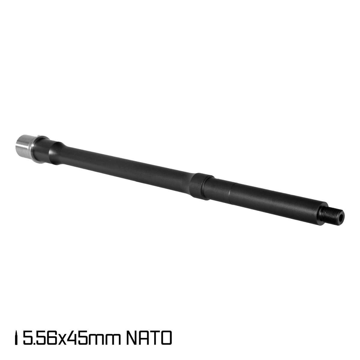 Davidson Defense AR-15 14.5-inch 5.56 NATO Mid-Length Medium Profile Barrel, 1:7 Twist, 4150 CMV, Nitride, 1/2x28