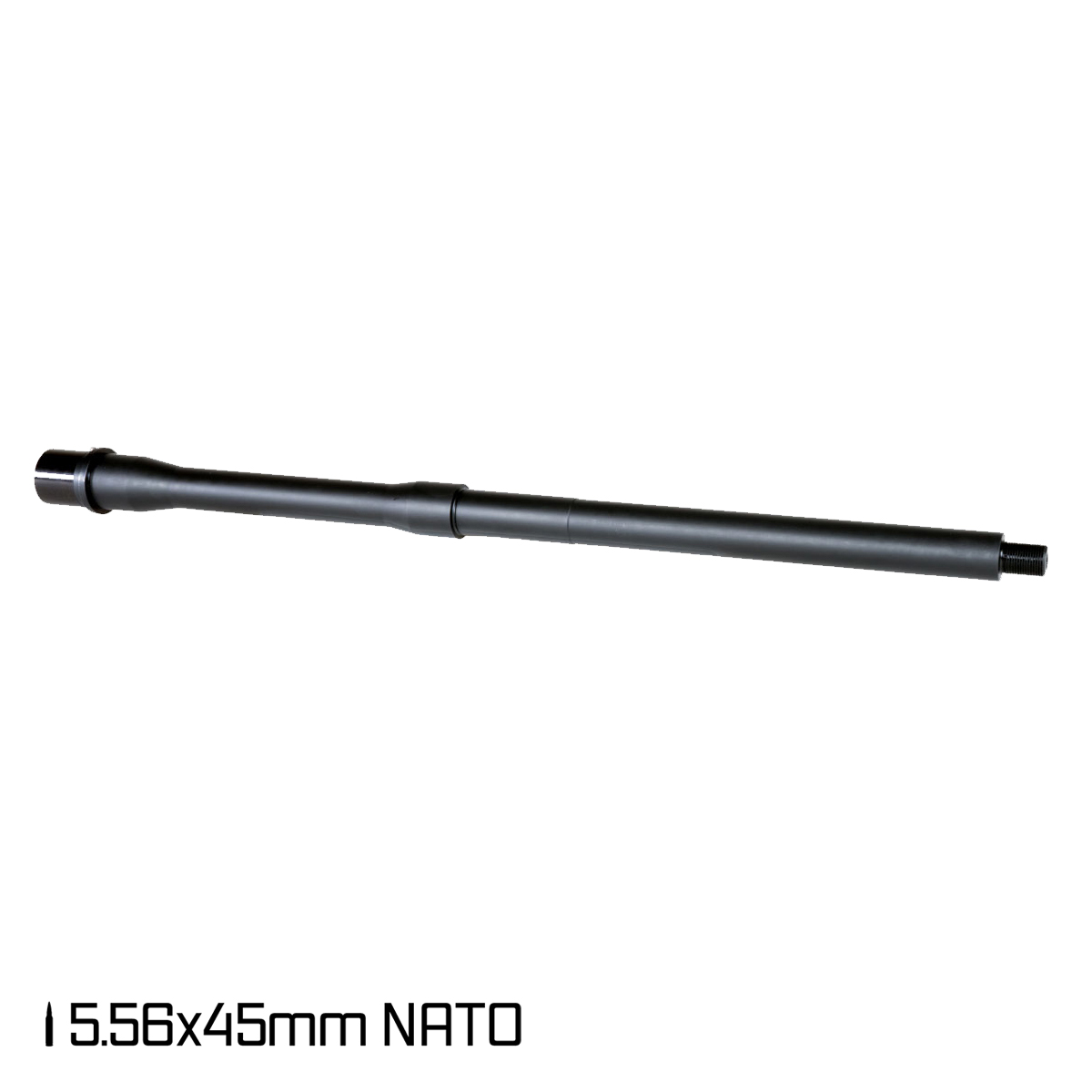 Davidson Defense AR-15 16-inch 5.56 NATO Barrel, Carbine Gas, 1:7 Twist, 4150 CrMoV, Nitride, Government Profile, 1/2x28