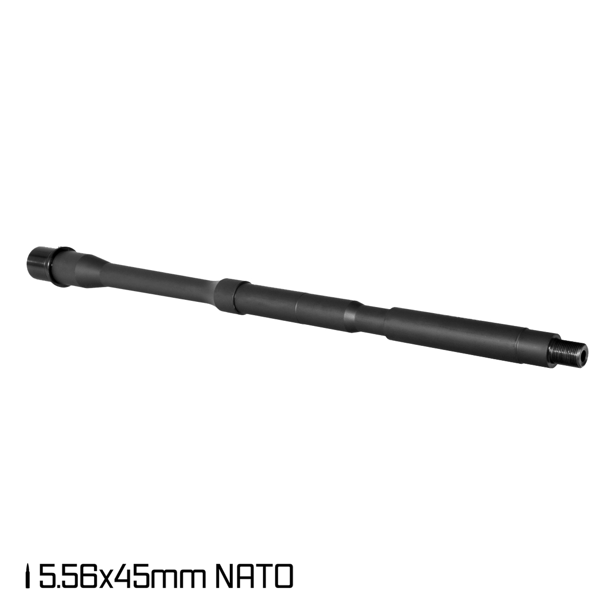 Davidson Defense AR-15 16.25-inch 5.56 NATO Carbine-Length M4 Profile Barrel, 1:8 Twist, 4150 CMV, Nitride, 1/2x28