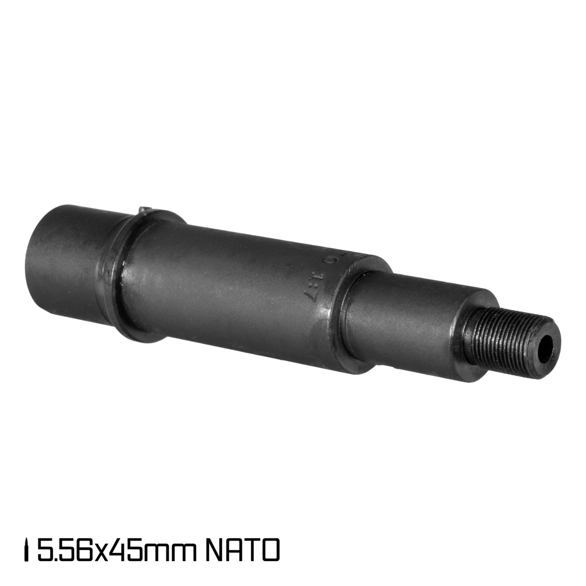 Bear Creek Arsenal 4.5-inch 5.56 NATO HBAR AR-15 Barrel, Micro Gas, 1:7 Twist, 4150 CMV, Parkerized, 1/2x28