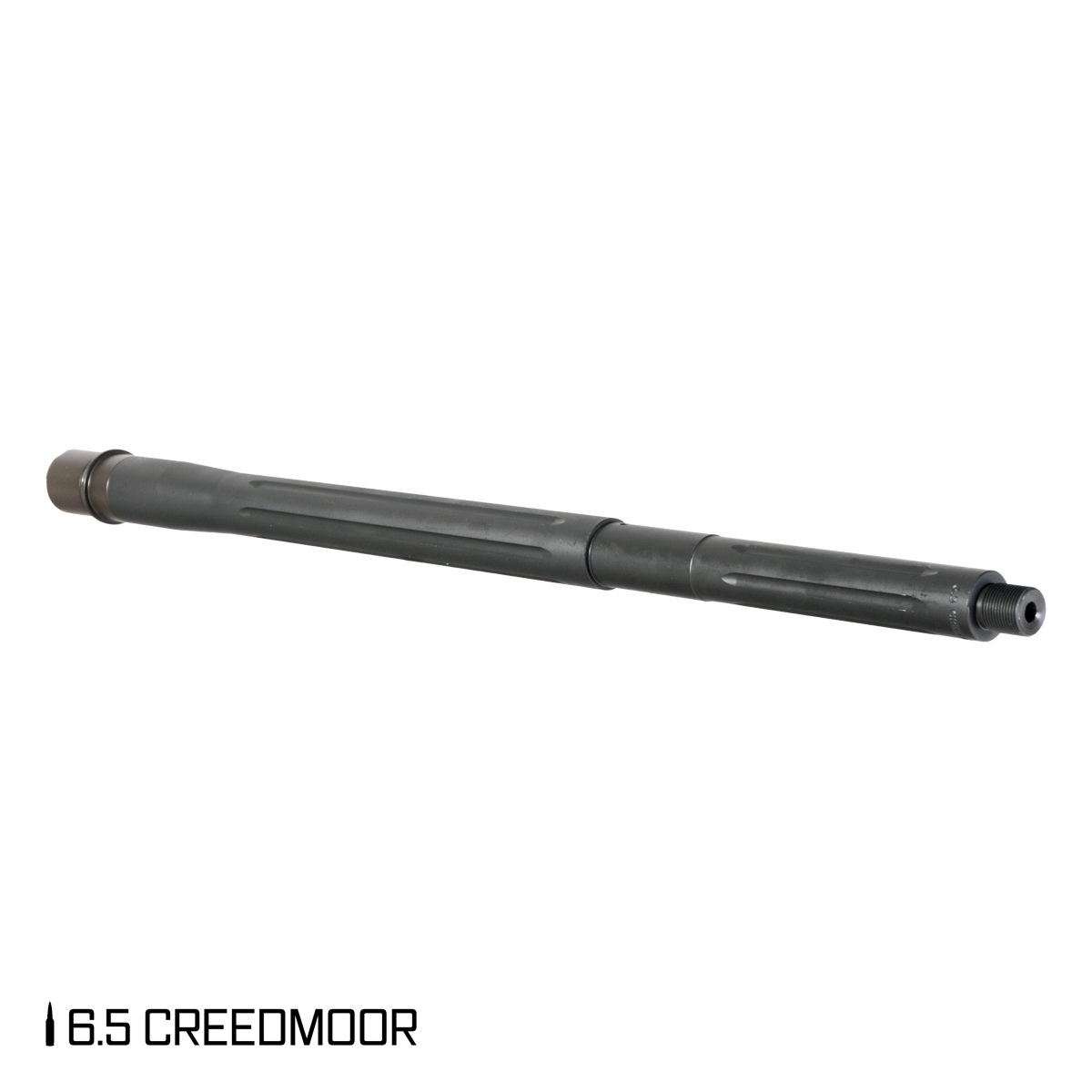 Bear Creek BC-10 6.5 Creedmoor 20-inch Parkerized Straight Fluted Heavy Barrel, 1:8 Twist, Rifle Length Gas System