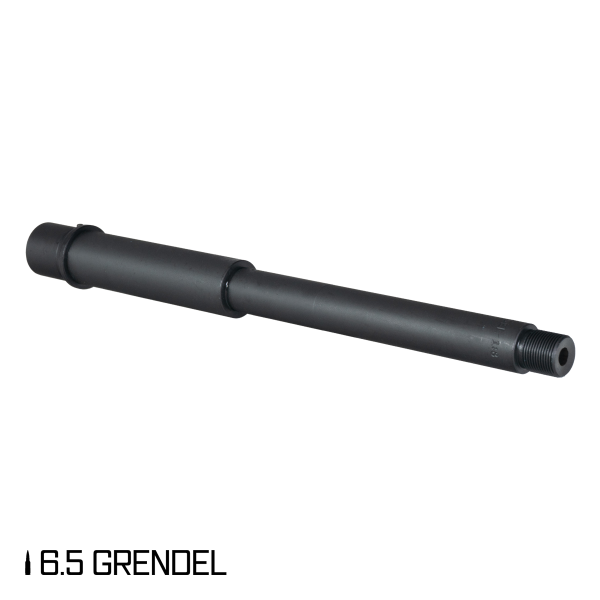  Bear Creek 10.5-inch 6.5 Grendel AR-15 Barrel, Pistol Gas, HBar, 1:8T, Parkerized 4150 CrMoV, 0.750, 5/8x24
