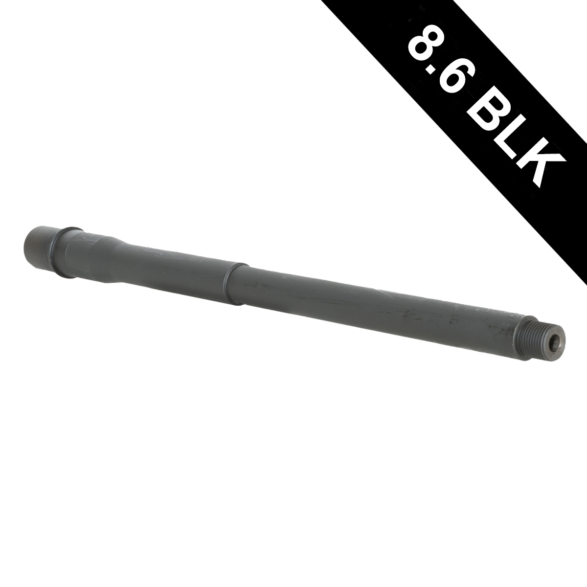 ELD Performance BC-10 8.6 Blackout 16” Parkerized SOCOM Barrel, 1:3 Twist, Carbine-Length Gas System, .875” Gas Block Journal, M18x1.5 Thread