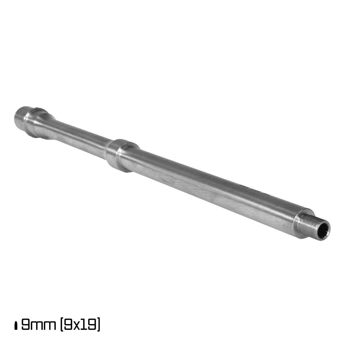 Bear Creek BC-9 9mm 16-inch 416R Stainless Steel M4 Barrel, Blowback Gas System, 1:10 Twist