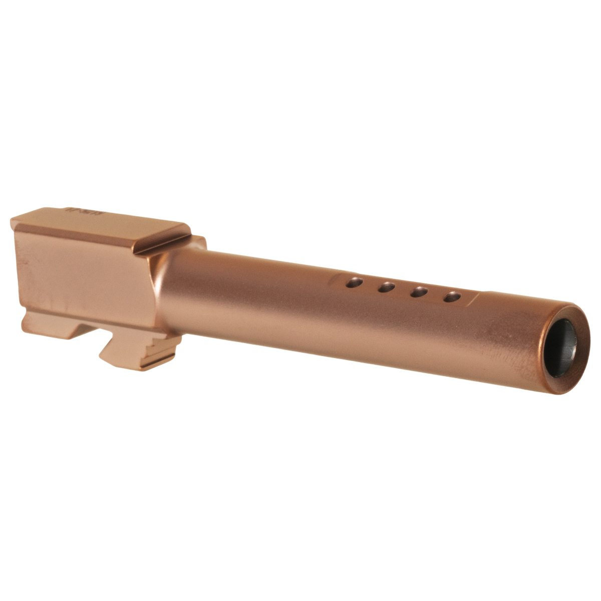Davidson Defense G17 Gen 1-3 Compatible Ported Crowned Barrel, Copper Finish