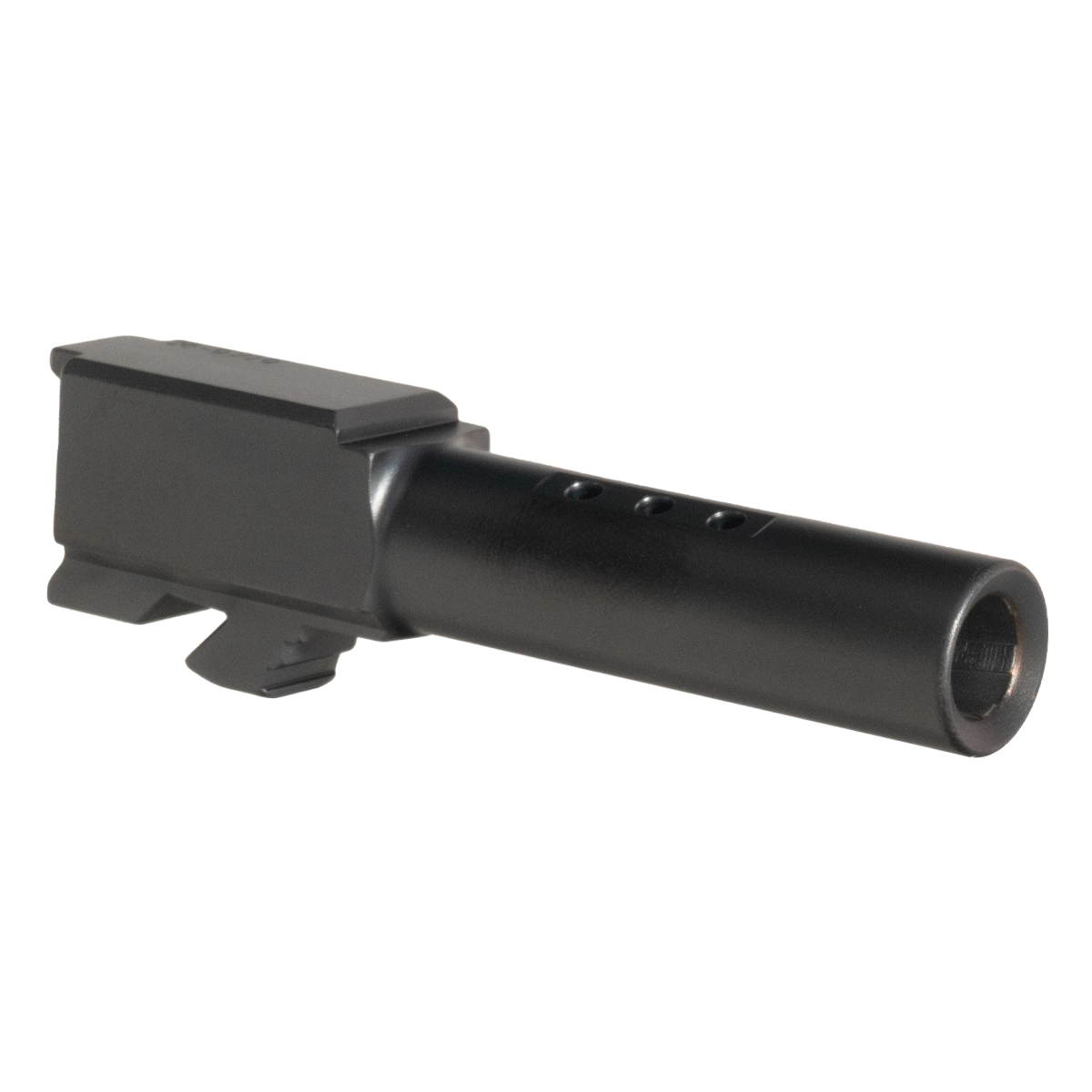 Davidson Defense G26 Compatible Crown-Cut Ported Black DLC Barrel, 1:10 Twist