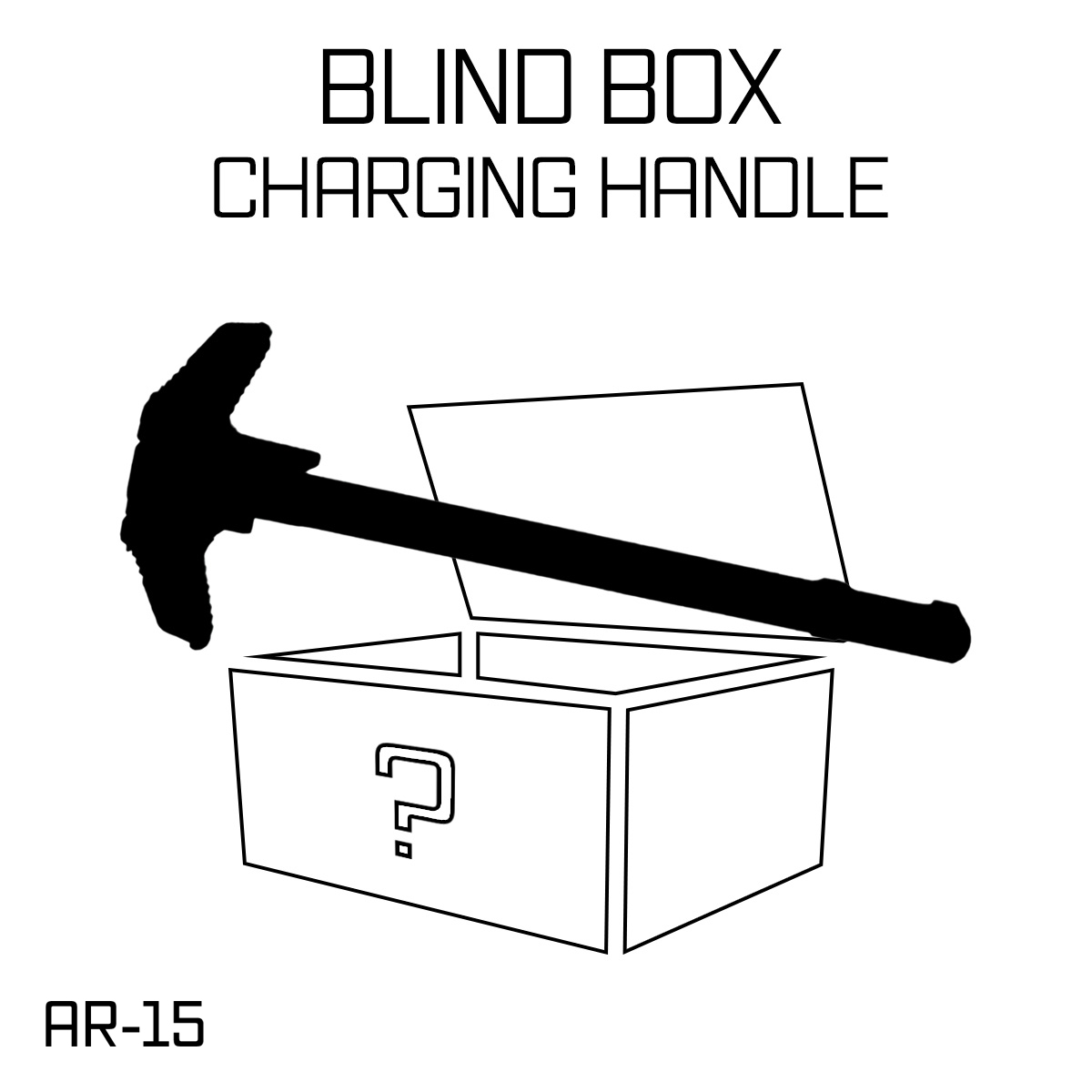  Blind Box Ambidextrous AR-15 Charging Handle
