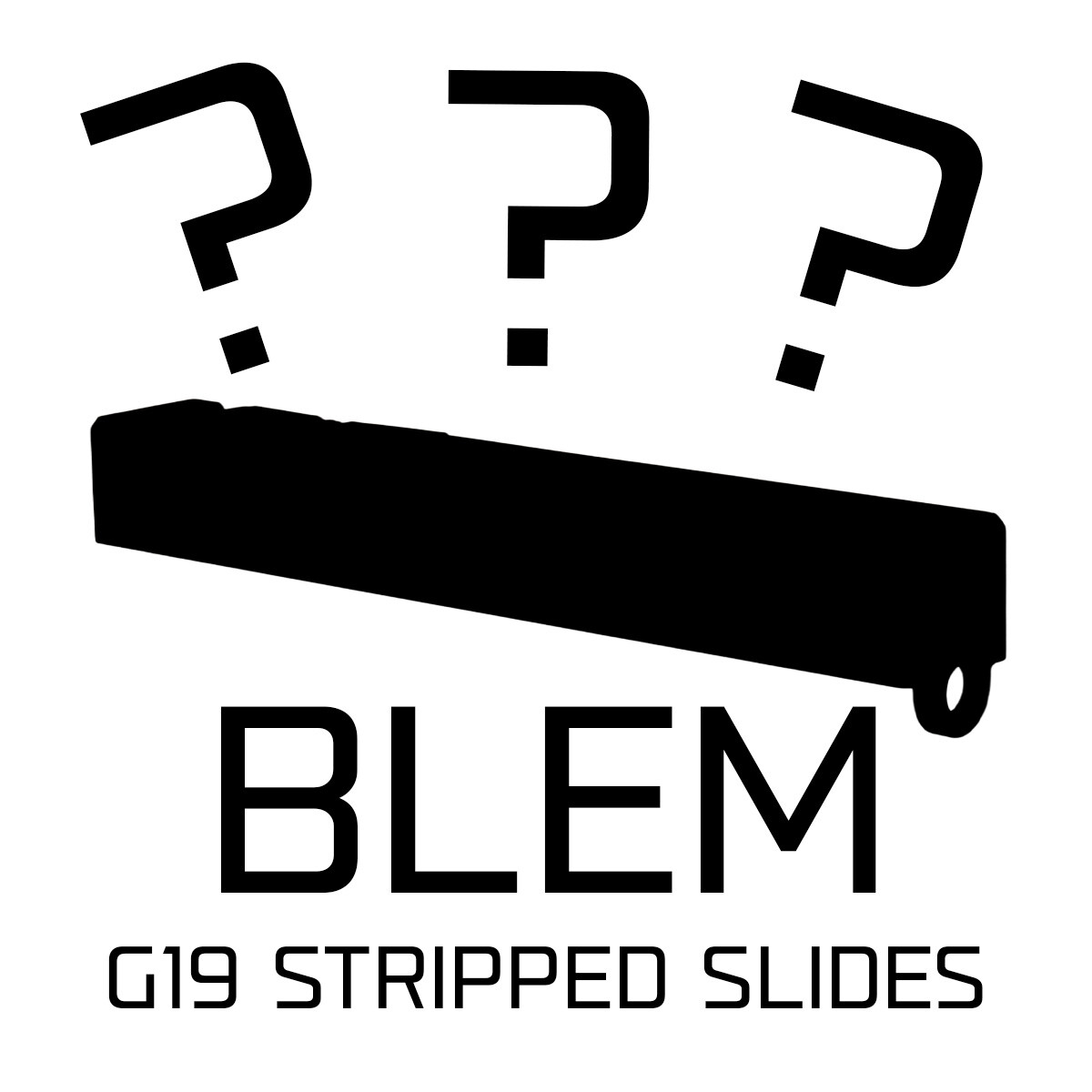  Blemished Blind Box Glock 19 Stripped Slide