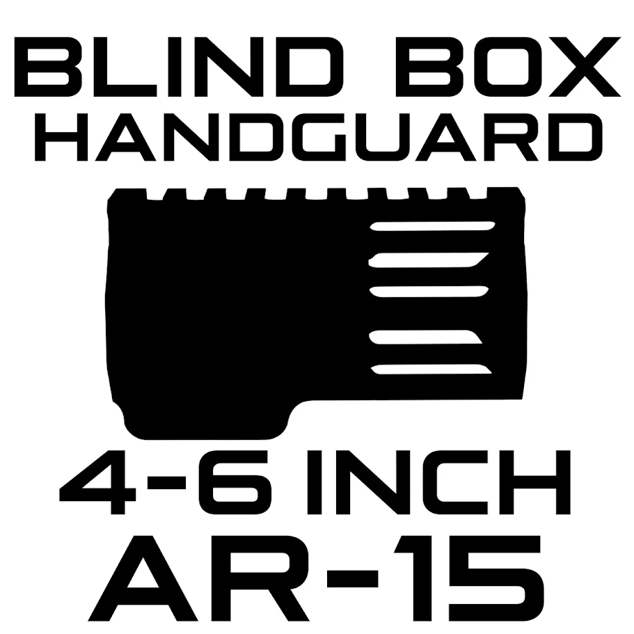  Blind Box Blemished AR-15 4 To 6 Inches Handguard