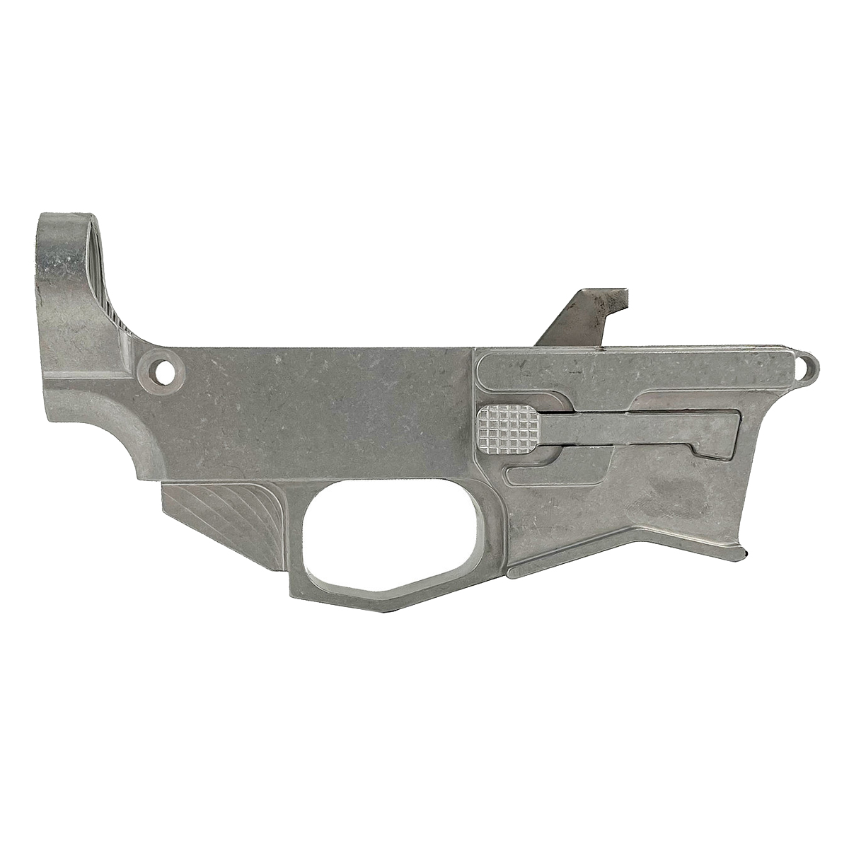 Mercury Precision 80% AR-45 Lower Receiver - for .45 Glock Mags, Raw Aluminum