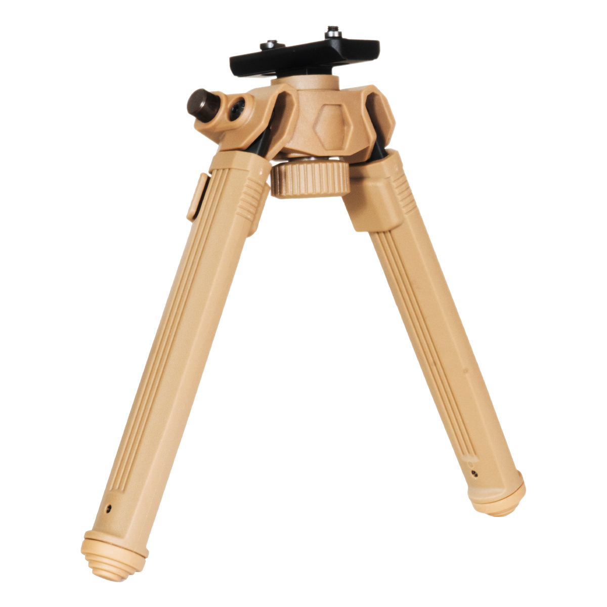 Shotac Compact Adjustable M-Lok Bipod, FDE