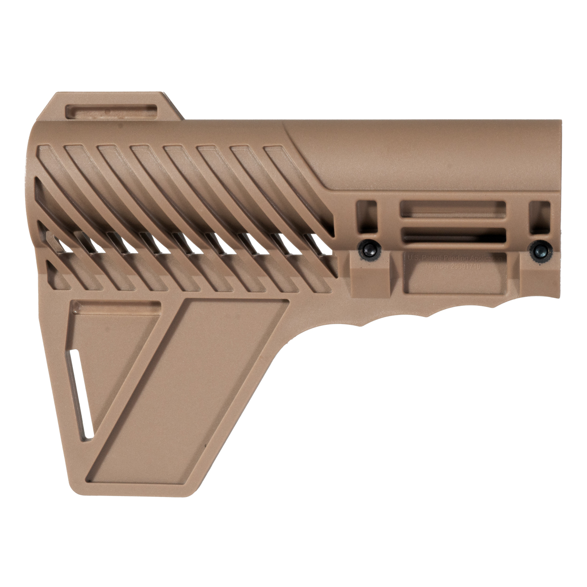 Gauntlet Arms Polymer Stabilizing Brace, FDE
