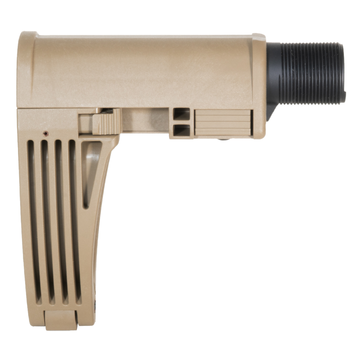 Gear Head Works Tailhook MOD2C Pistol Brace and Buffer Tube, FDE Tan