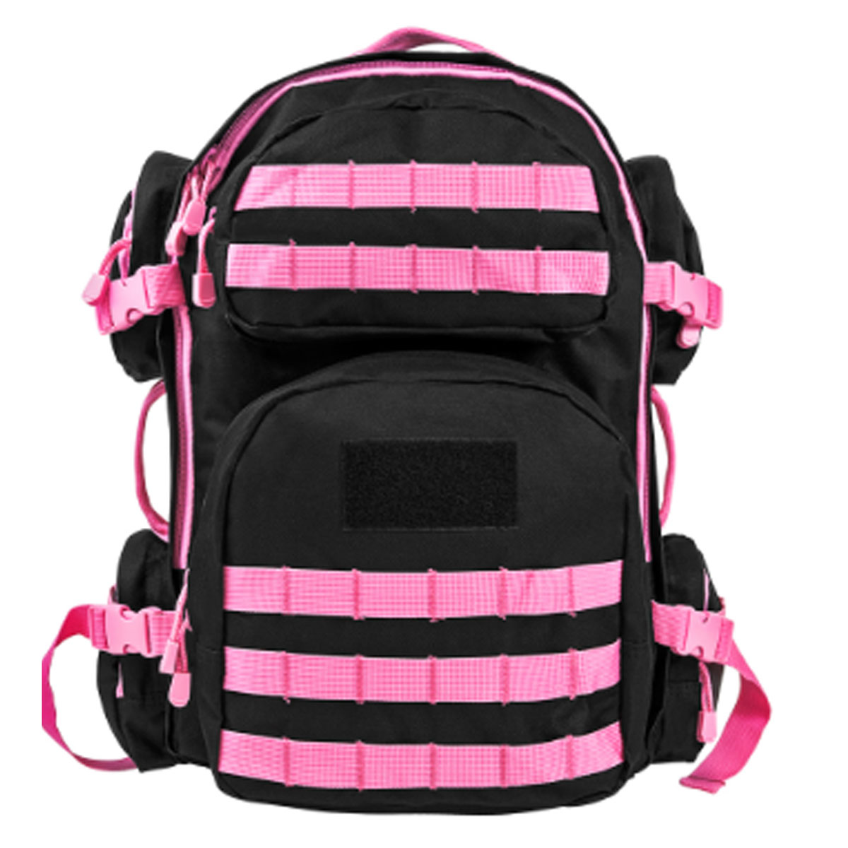 VISM BY NCSTAR TACTICAL BACKPACK/BLACK WITH PINK