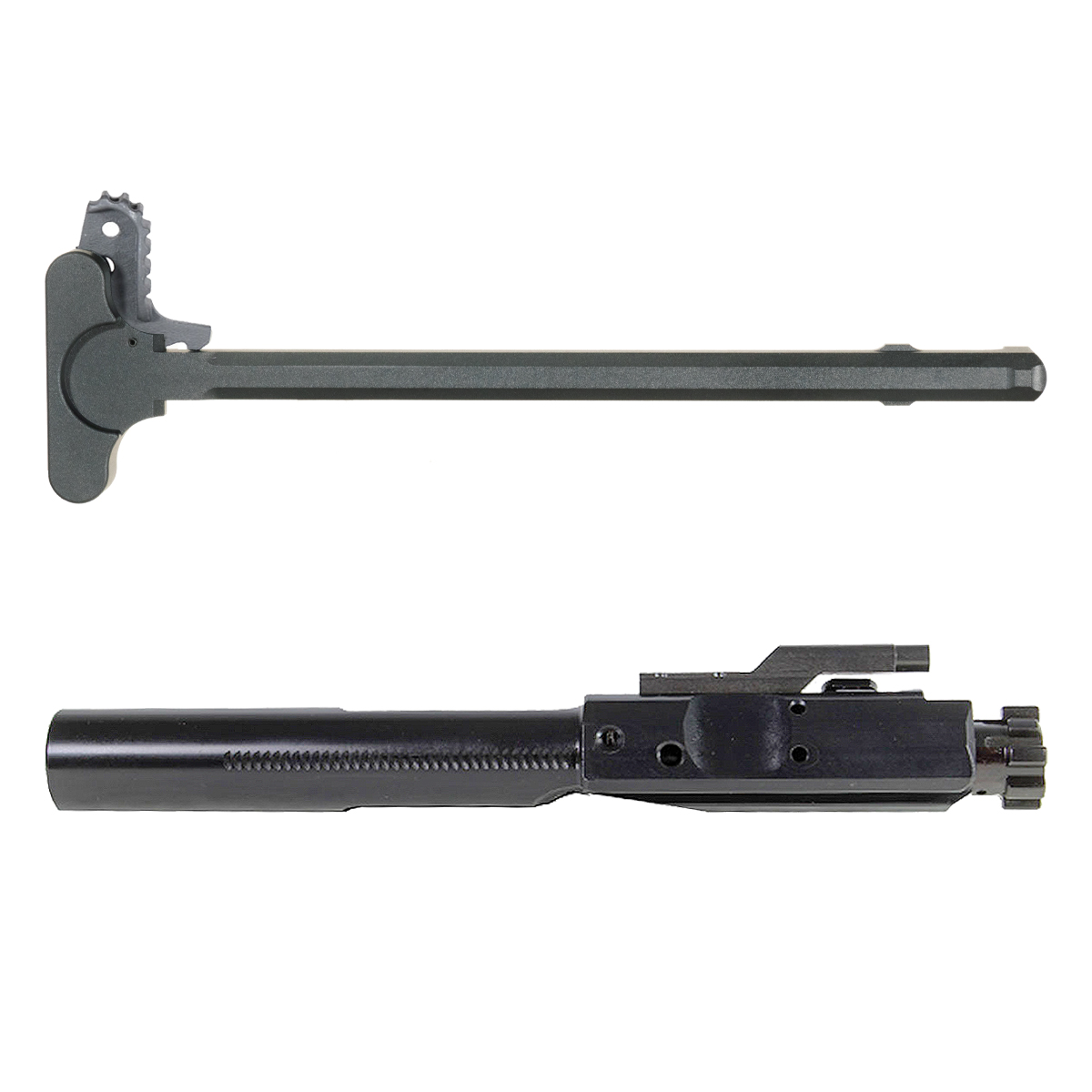  Davidson Defense LR-308 Nitride Bolt Carrier Group, LR-308 Aluminum Charging Handle - Extended Latch