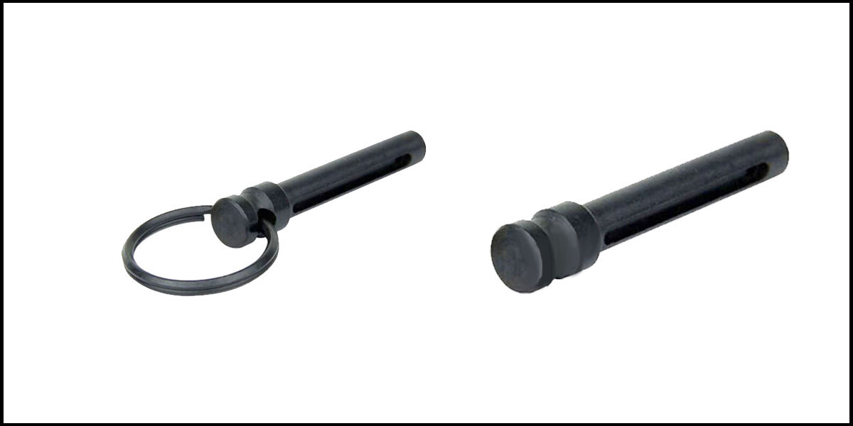 Lower Enhancement Kits: AR15 Front Take Down Pin with Ring, Quick Pull (Pivot Pin) + AR15 Rear Take Down Pin with Ring, Quick Pull