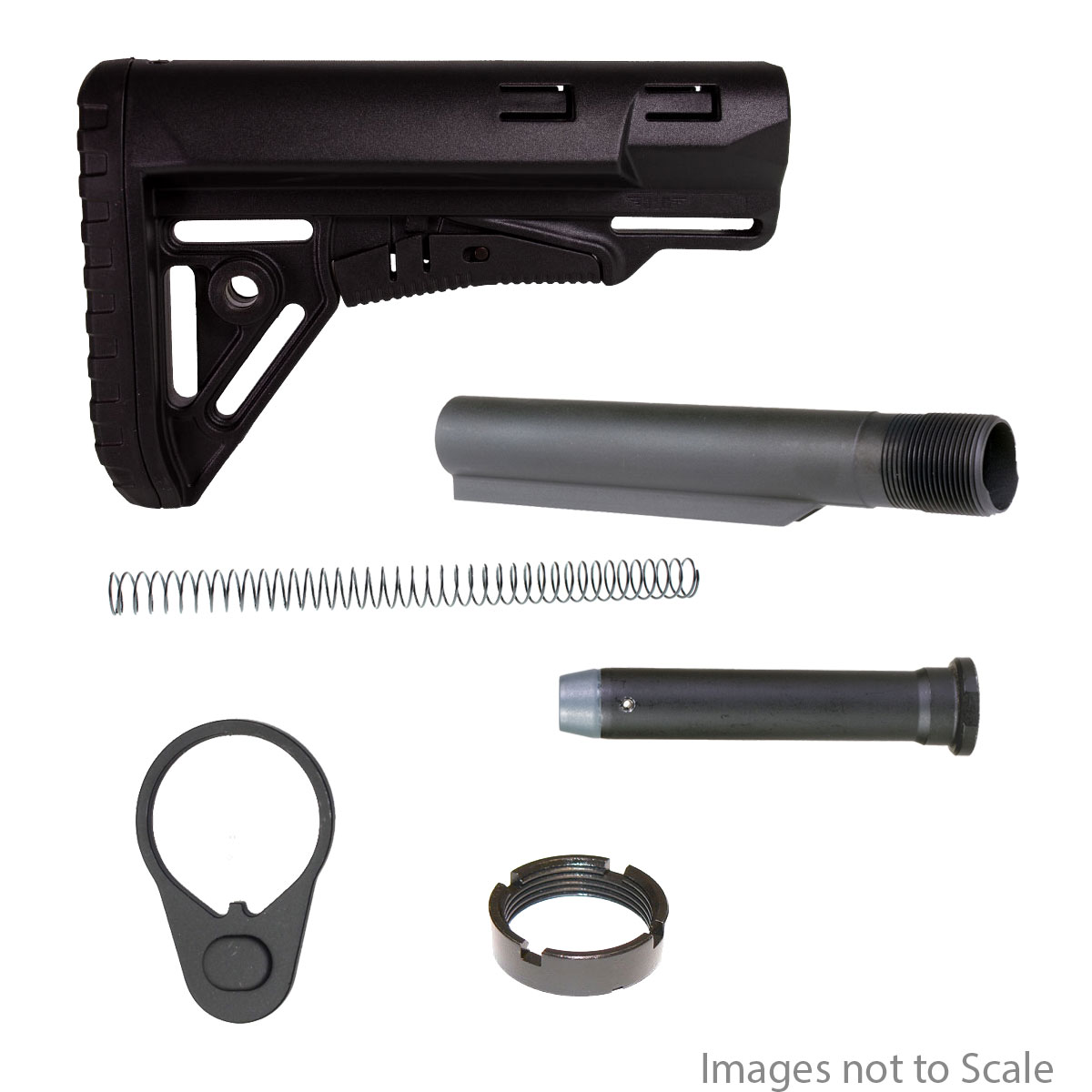 Buffer Tube Kit KAK Industry 9 Position A5 Length, LongCarbine