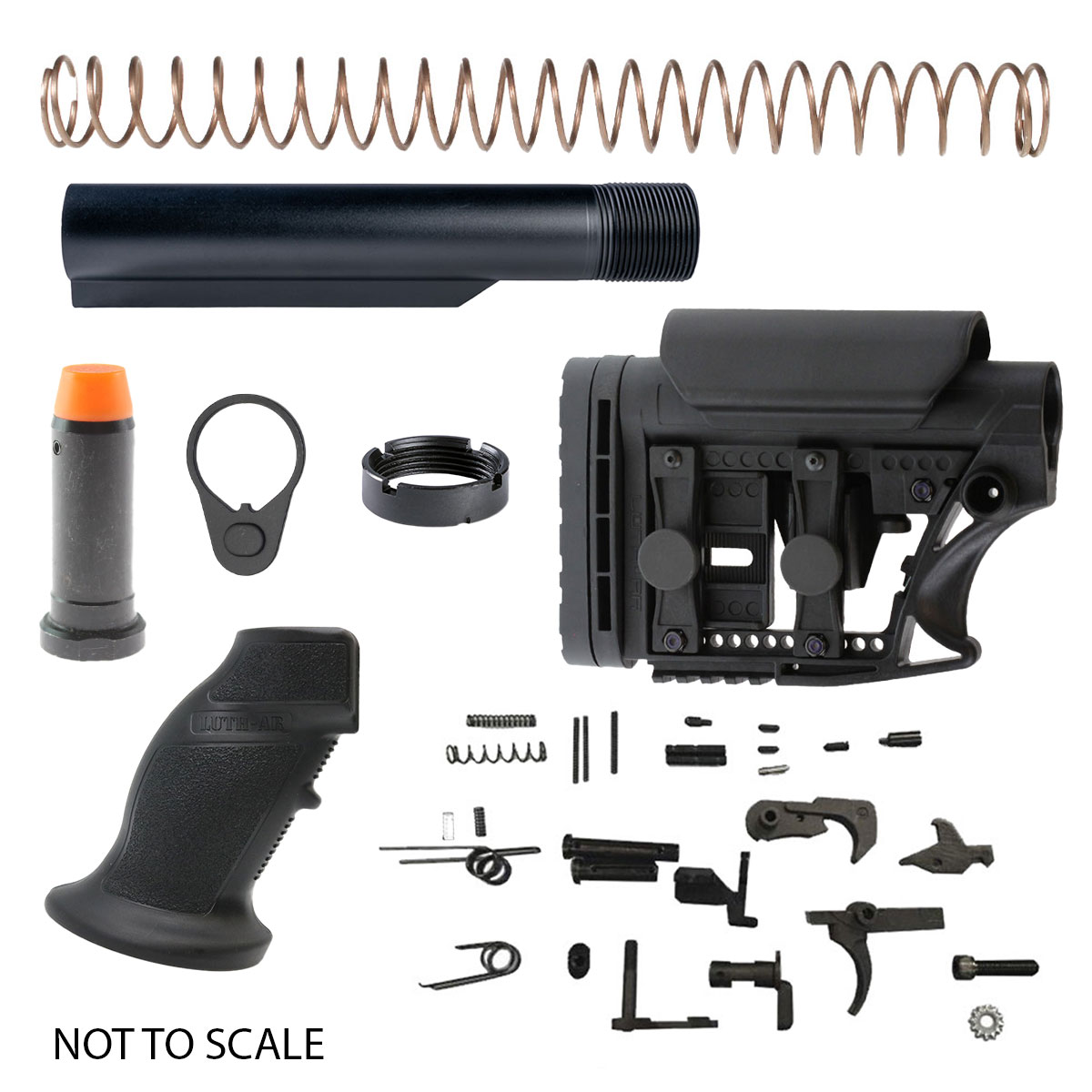 308 Starter Kit: Luth-AR AR-15 LR-308 Chubby Rubberized Pistol Grip ...