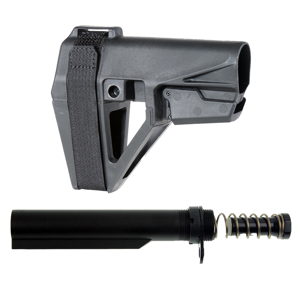 SBA5 Brace and Buffer Tube Kit .308: SB Tactical SBA5 Pistol ...