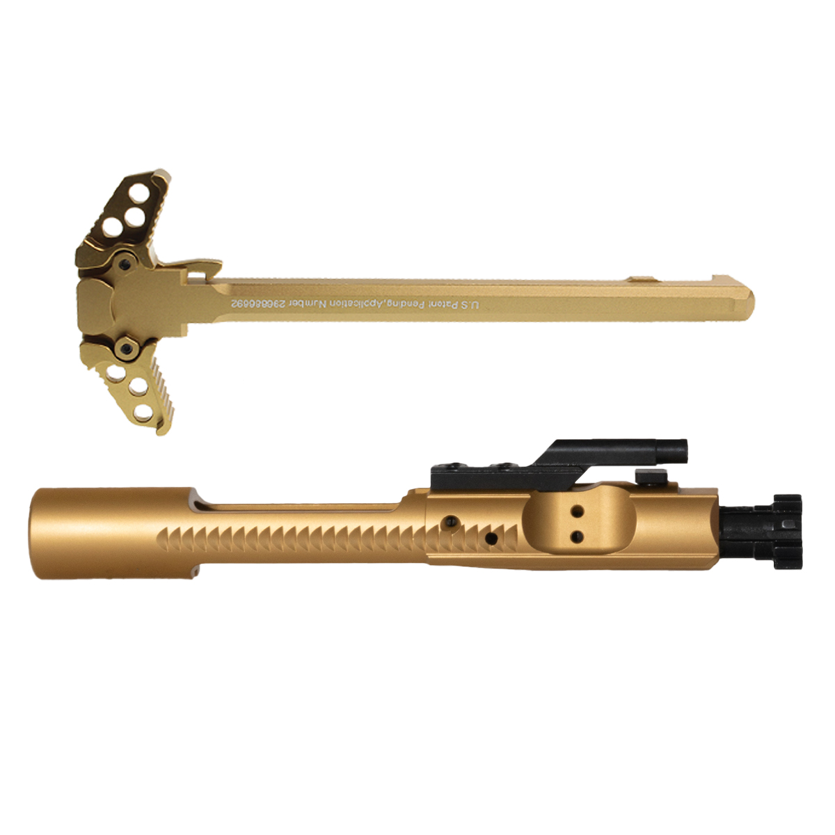  Davidson Defense AR-15 Complete 5.56 NATO BCG TiN Gold Finish, United Defense AR-15 