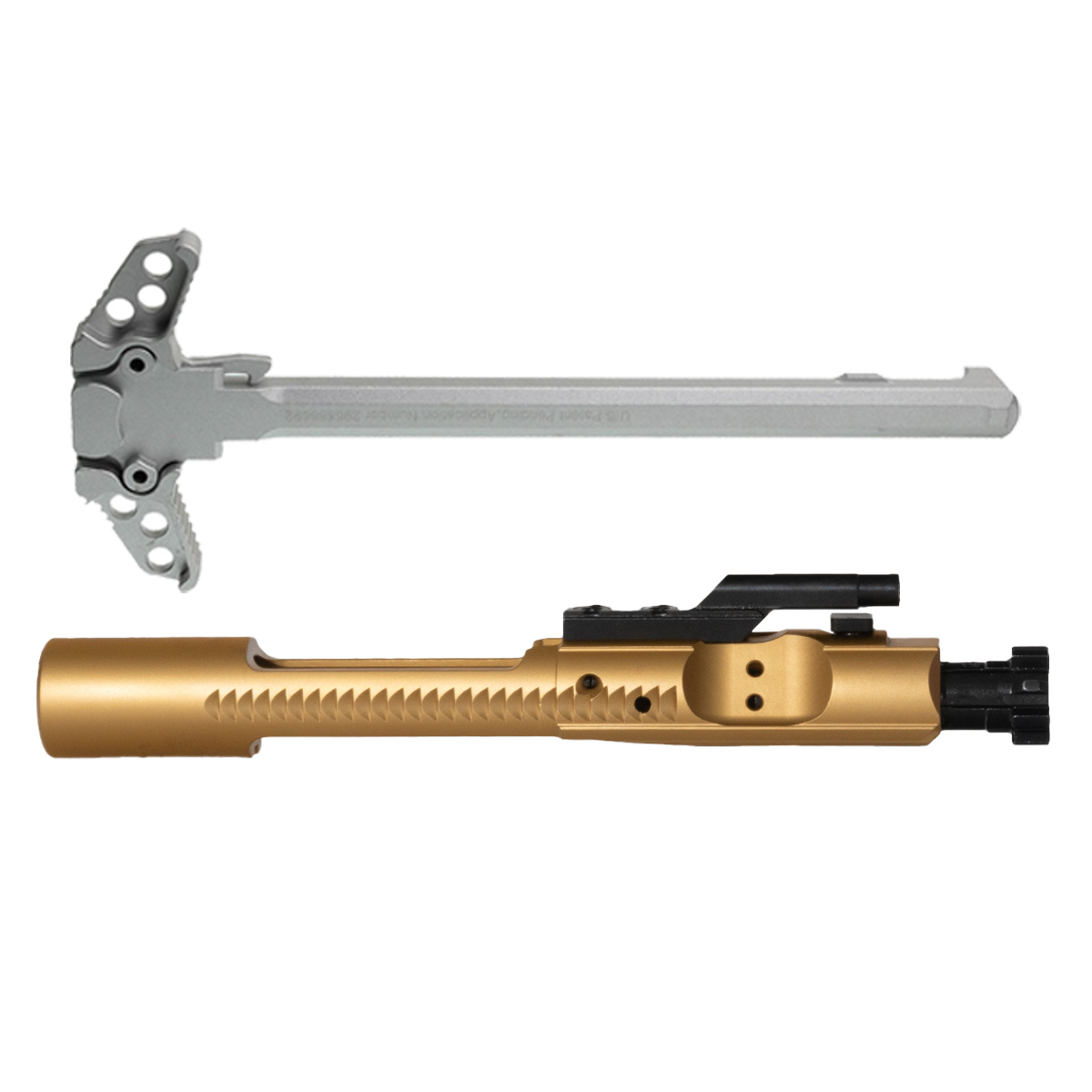  Davidson Defense AR-15 Complete 5.56 NATO BCG TiN Gold Finish, United Defense AR-15 