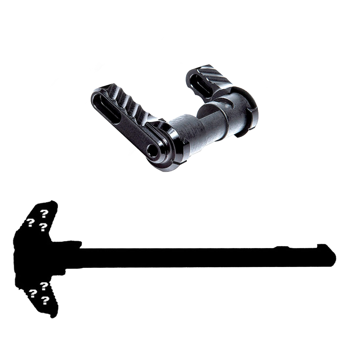 Davidson Defense Bundle, Blind Box AR-15 Ambidextrous Charging Handle, AR-15 LITE AMBI SAFETY SELECTOR