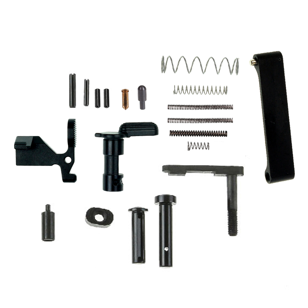 Davidson Defense AR-15 Core Lower Parts Kit, No Trigger or Pistol Grip Included