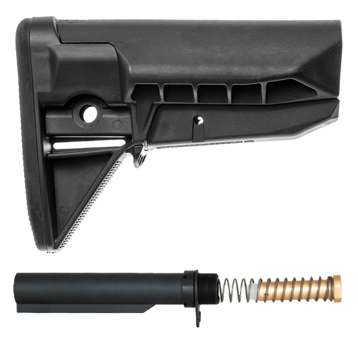  BCM Gunfighter Stock SOPMOD MOD 0, AR-15 Buffer Tube Kit For 5.56/.223/.300BLK/.350