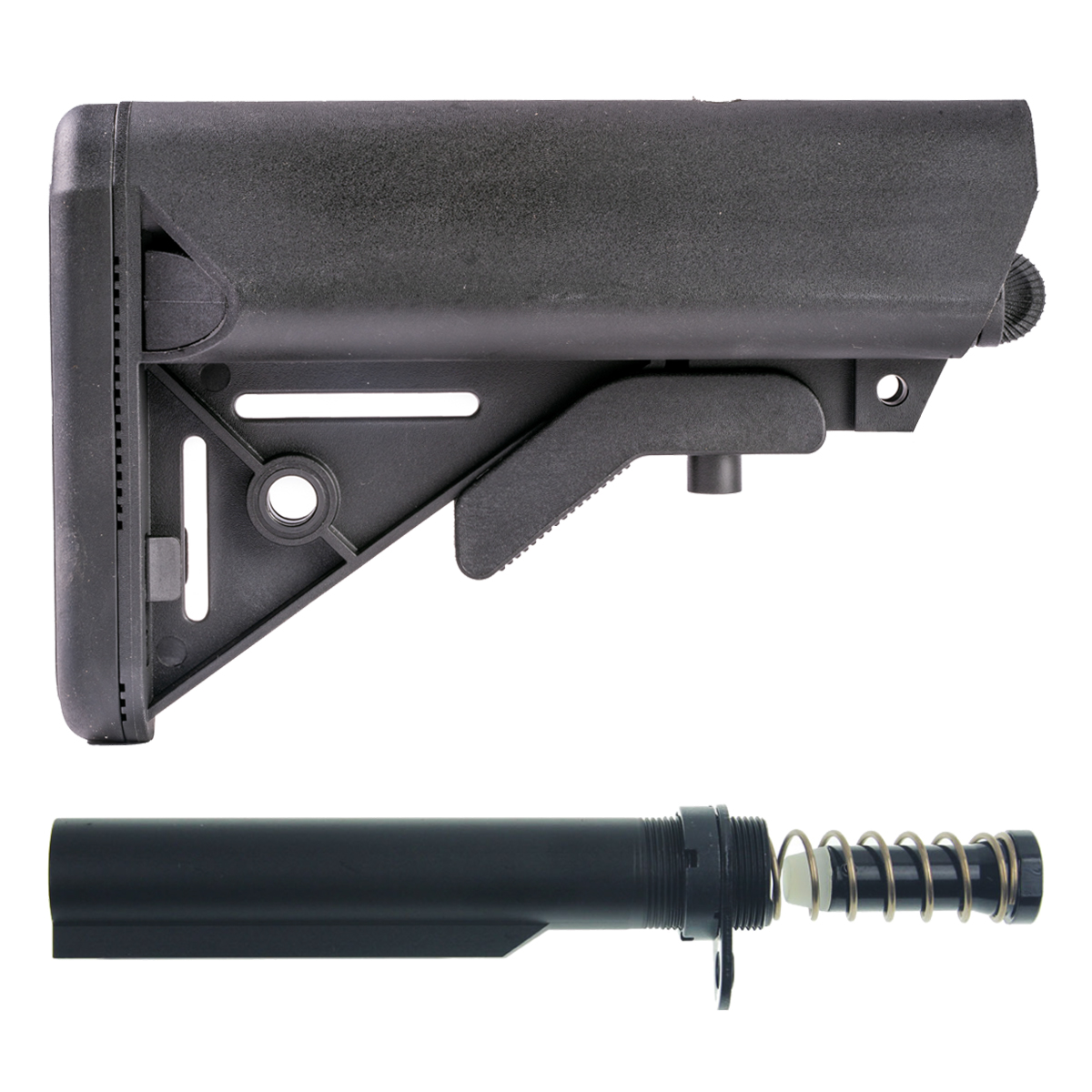  Davidson Defense SOPMOD Style Collapsible Stock, AR-10/LR-308 Buffer Tube Kit, 3.7 oz Buffer Bundle