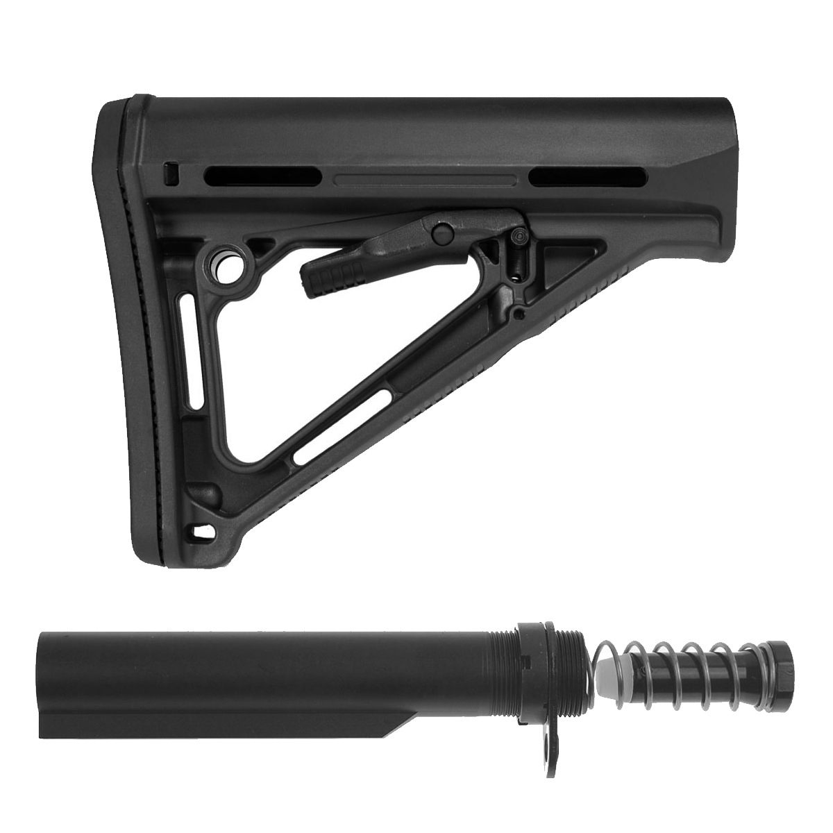  Gauntlet Arms Adjustable Stock, AR-10/LR-308 Buffer Tube Kit, 3.7 oz Buffer Bundle