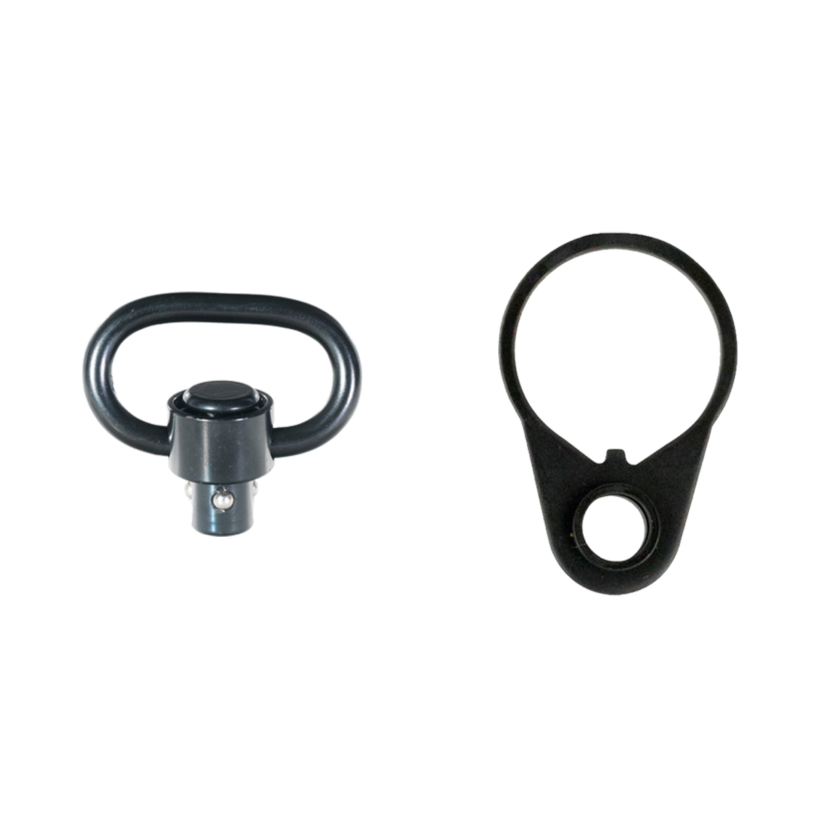 Davidson Defense QD Sling Swivel Adapter 1.25”, Anodized Type III Class II Hard Coat, AR15 End Plate with Center Ambidextrous QD Sling Swivel Attachment Point
