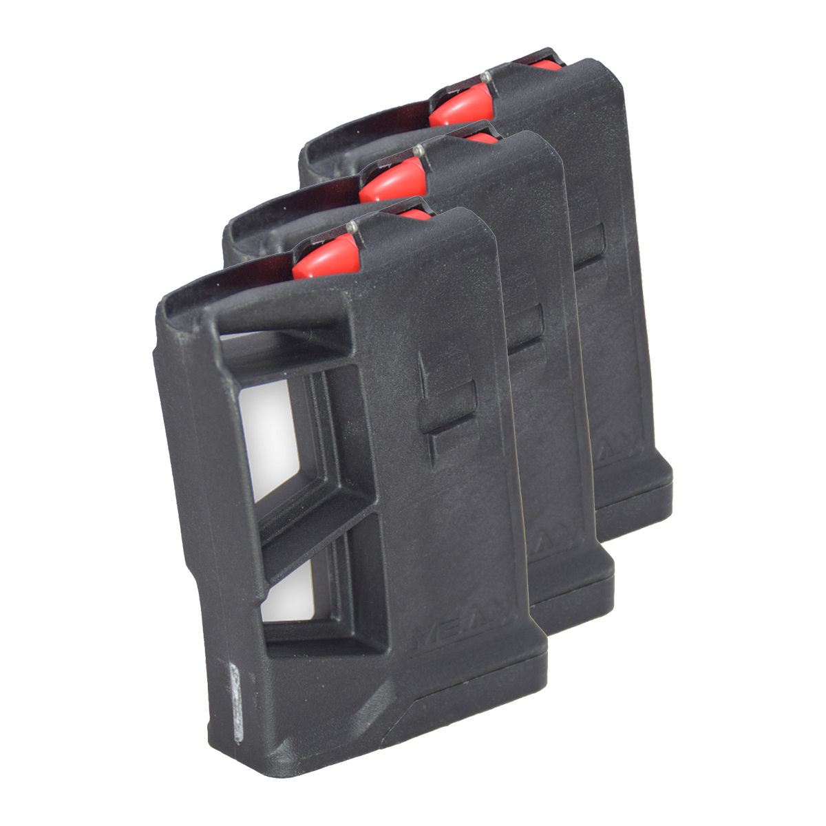 MEAN Arms ExoMag Ejector AR-15 9mm 10-Round Magazine, 3 Pack