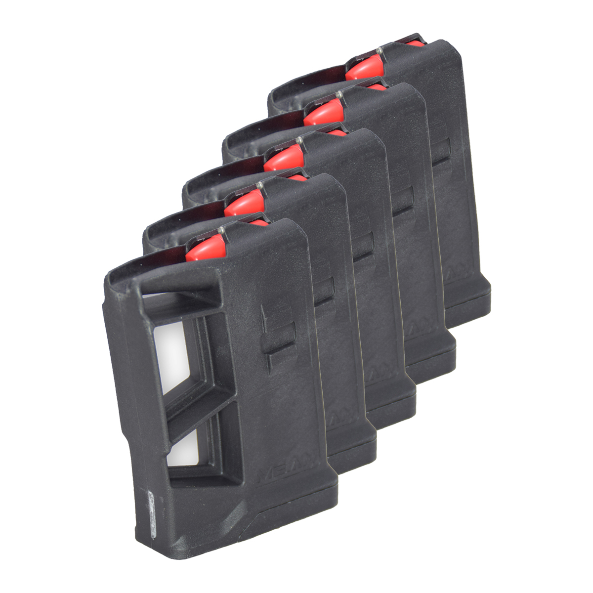 MEAN Arms ExoMag Ejector AR-15 9mm 10-Round Magazine, 5 Pack