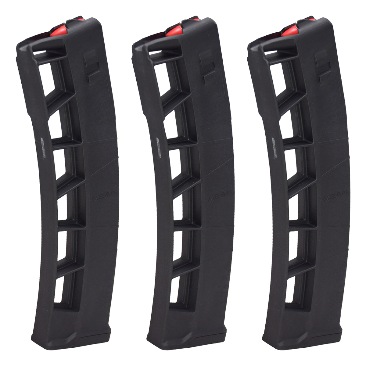 MEAN Arms ExoMag Ejector AR-15 9mm 40-Round Magazine, 3 Pack